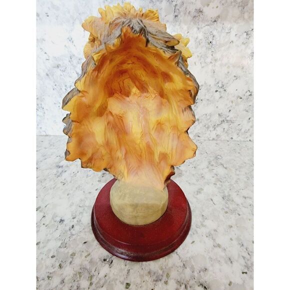 Classic Wildlife Collection Vtg Lion Figurine Heavy Statue 8.5" Tall Animal - Picture 4 of 8